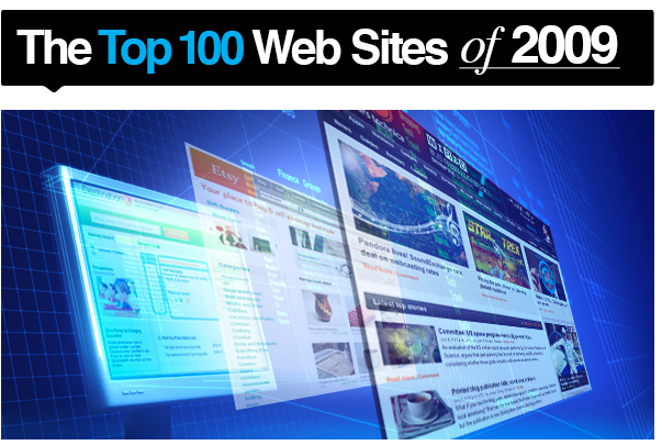 PC Mag Top 100 Sites of 2009