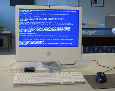 bluescreen mac