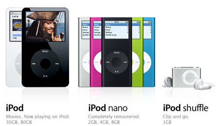 ipod family sept 2006